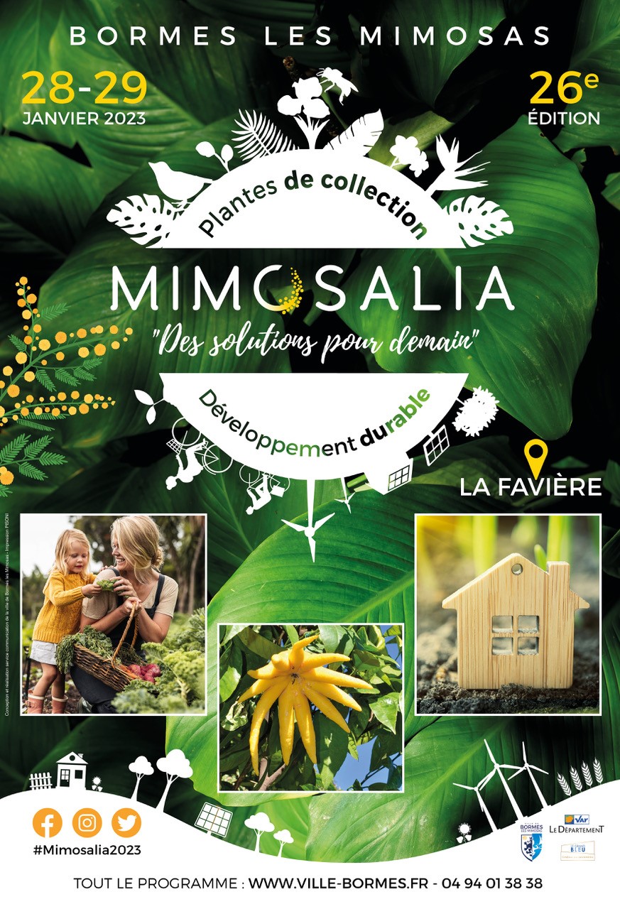 Affiche Mimosalia 2023